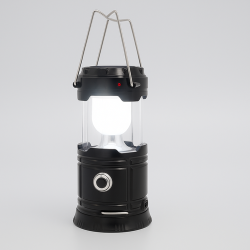 Hunting Gear Solar Rechargeable LED Camping Lantern
