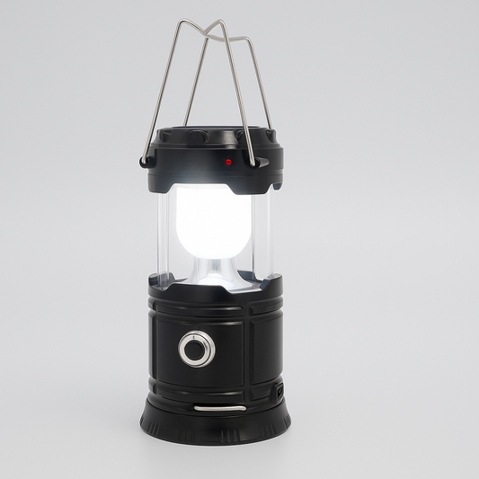 Hunting Gear Solar Rechargeable LED Camping Lantern