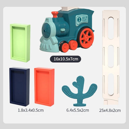 Kids Domino Toy Train for Creative Play