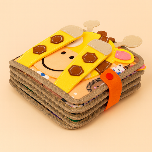 Activity Book Soft Fabric Montessori Toy