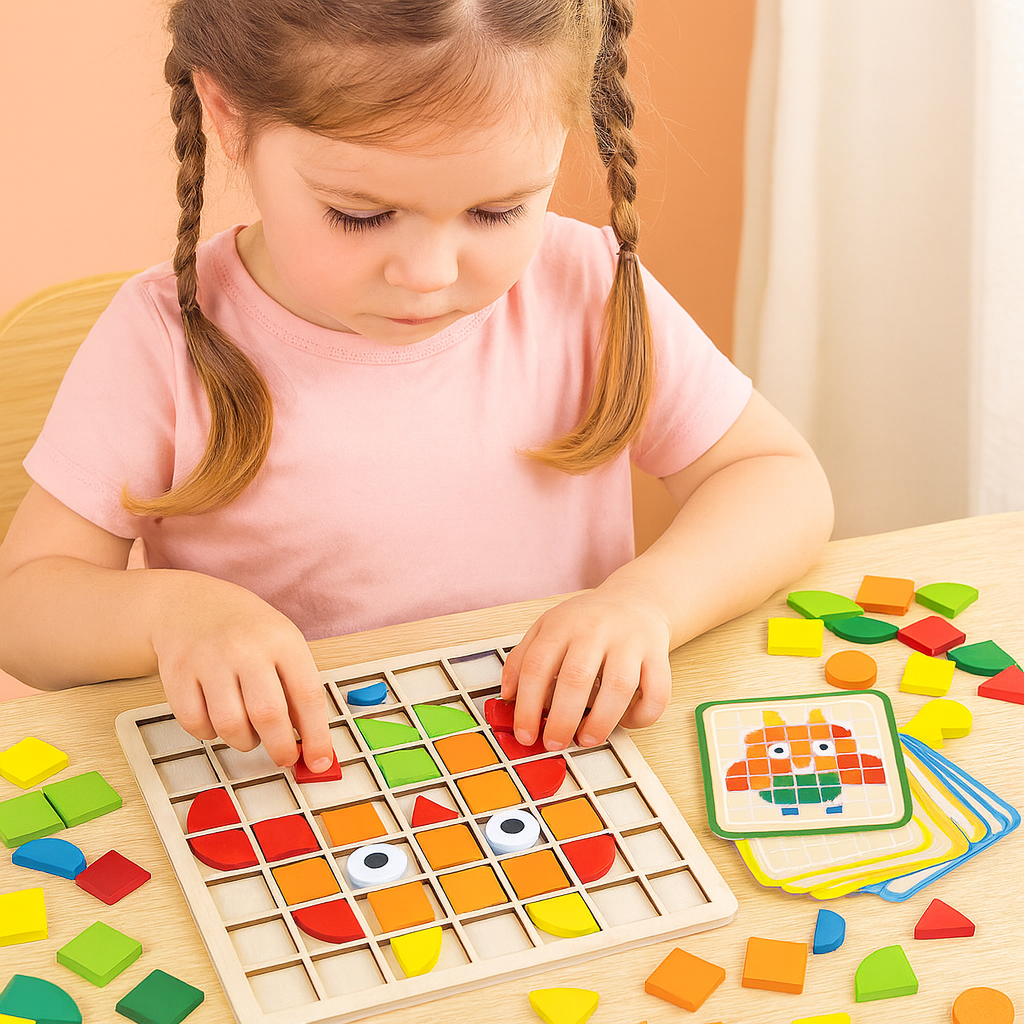 Puzzle Toy Wooden Montessori Educational Game