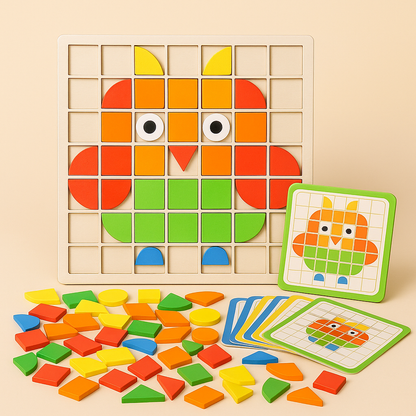Puzzle Toy Wooden Montessori Educational Game