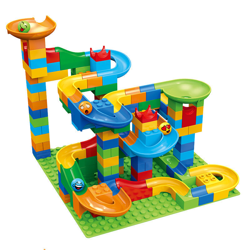 Marble Run Building Blocks Toy Set
