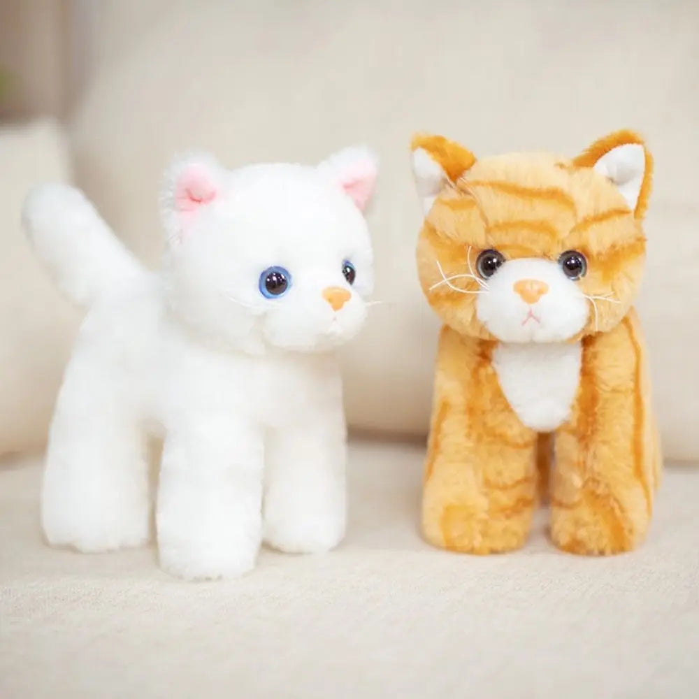 Realistic Cat Plush Toy Soft Stuffed Kitten Doll Kids Gift