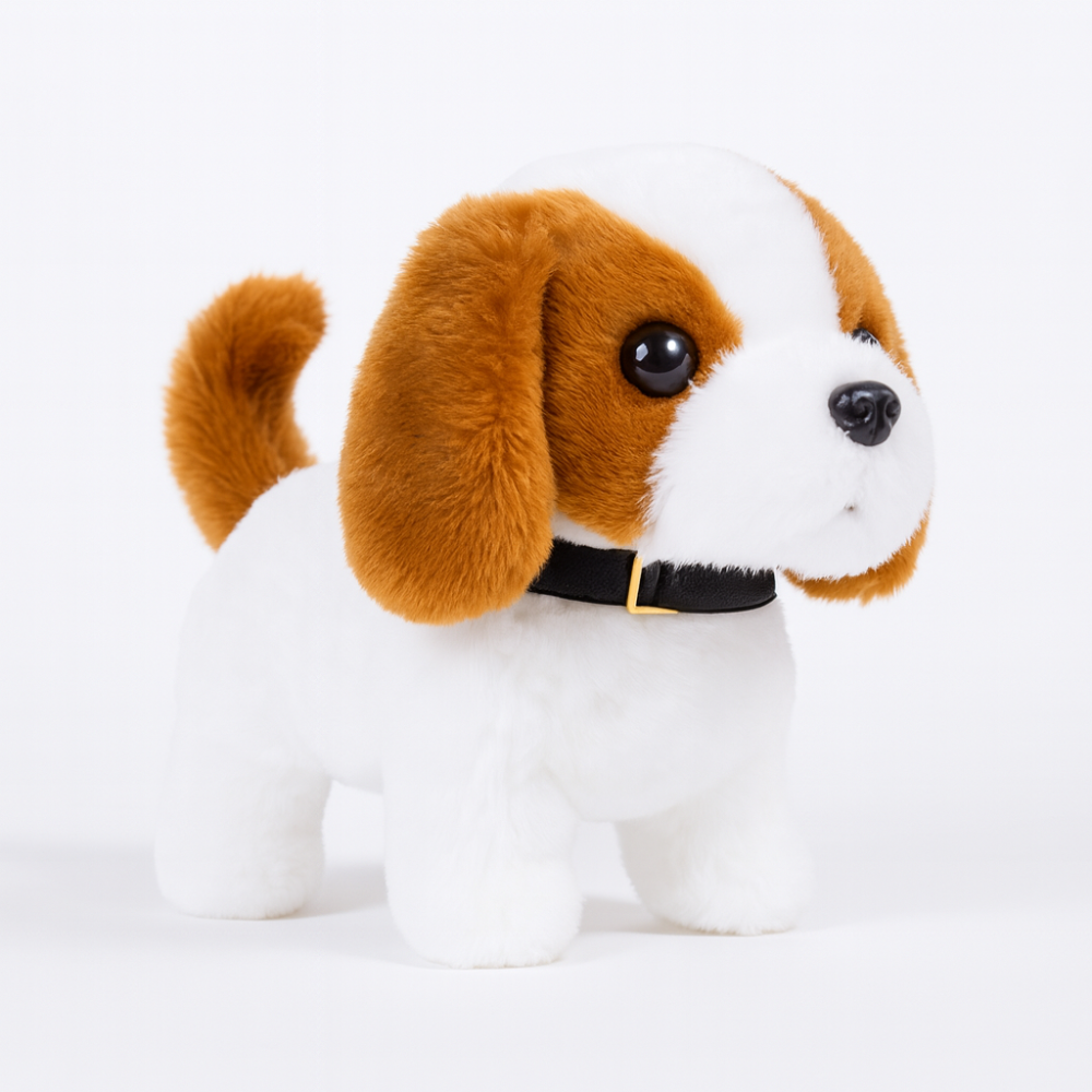 Realistic Interactive Puppy Toy Sound Motion Walking Dog