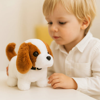 Realistic Interactive Puppy Toy Sound Motion Walking Dog