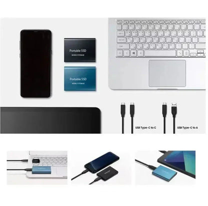 Portable SSD 2TB Hard Drive External Storage Compact Fast Best Quality
