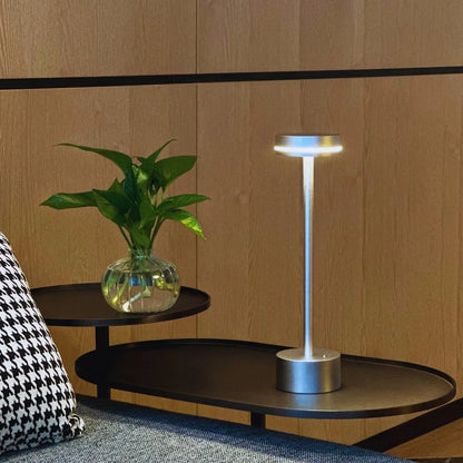 LED Table Lamp Rechargeable Aluminium Dimmable