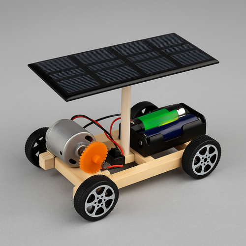 Solar Powered DIY Toy Car Kit