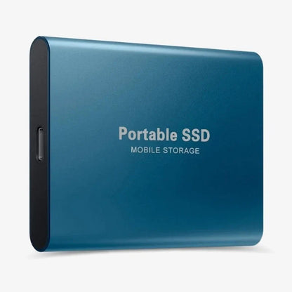 External SSD Drive Aluminum Portable Storage