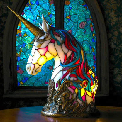 Animal Stained Glass Table Lamp Ornament