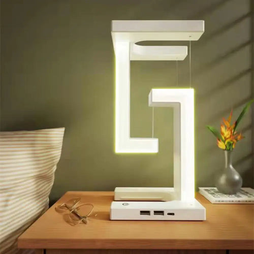 LED Desk Lamp Wireless Charging Modern
