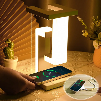 LED Desk Lamp Wireless Charging Modern