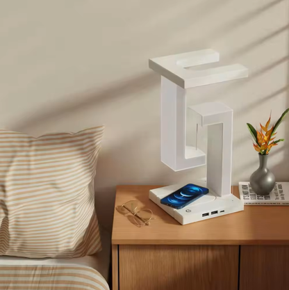 LED Desk Lamp Wireless Charging Modern