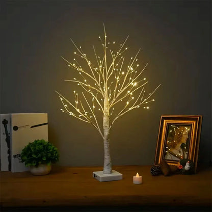 LED Table Lamp Birch Decorative Tree Light