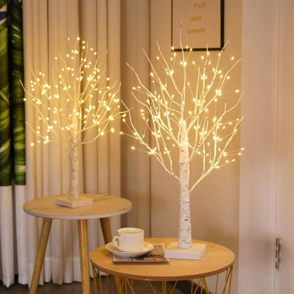 LED Table Lamp Birch Decorative Tree Light
