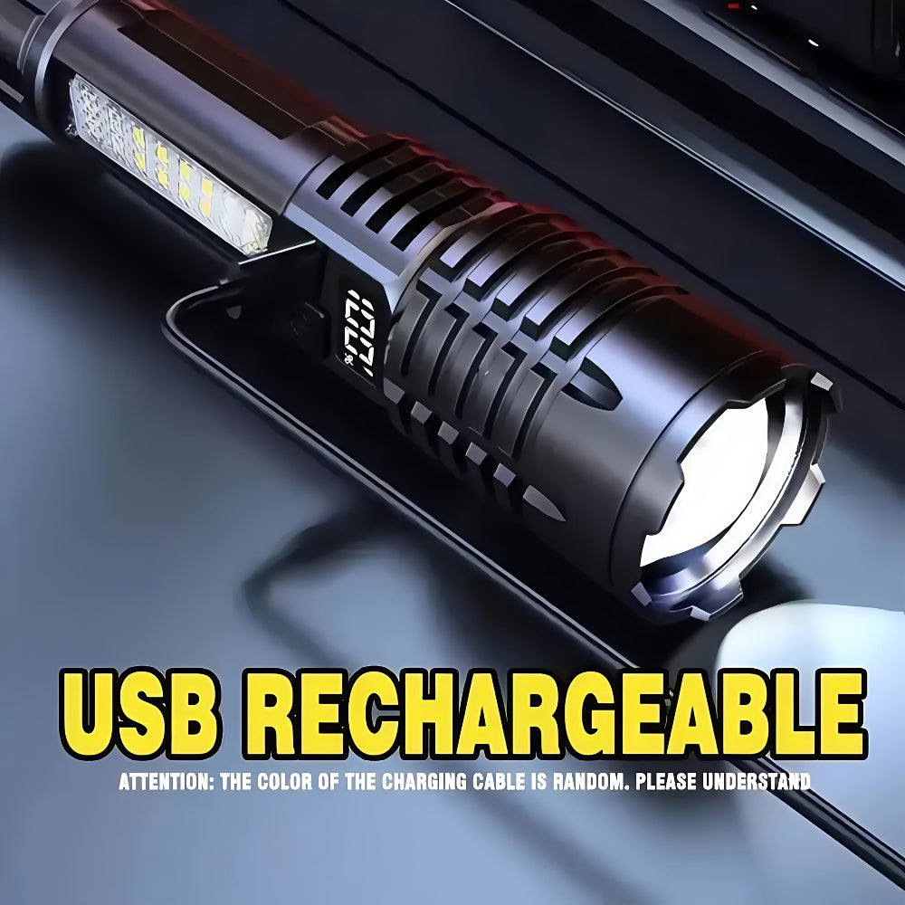 LED Rechargeable Hunting Gear Torch Light