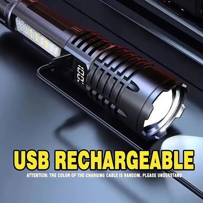 LED Rechargeable Hunting Gear Torch Light