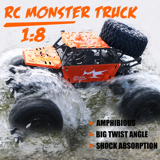Remote Control Amphibious Off-Road Car Toy