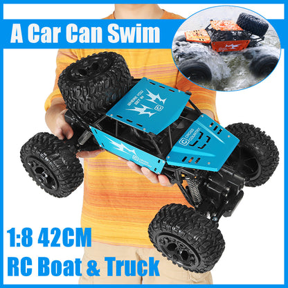 Remote Control Amphibious Off-Road Car Toy