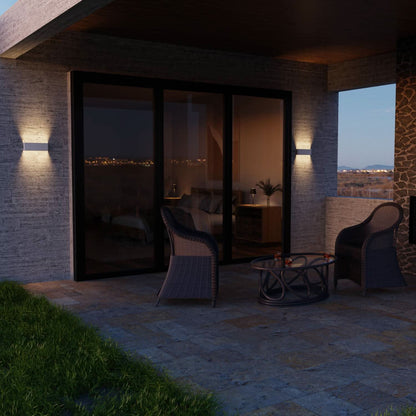 Outdoor LED Wall Light Modern Rectangle