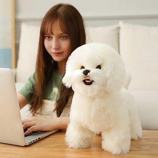 Plush Dog Toy Fluffy Soft Teddy