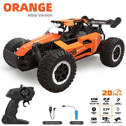 Remote Control Off-Road Alloy Racing Car