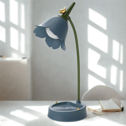 Modern Flower LED Table Lamp ABS Plastic