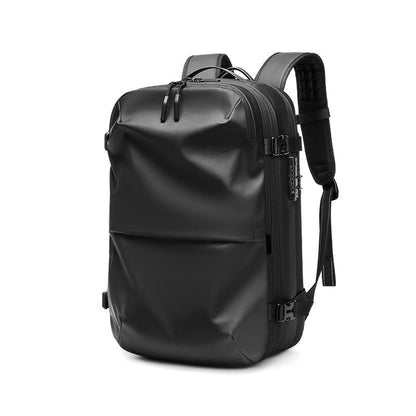 Travel Backpack with Compact Water-Resistant Design