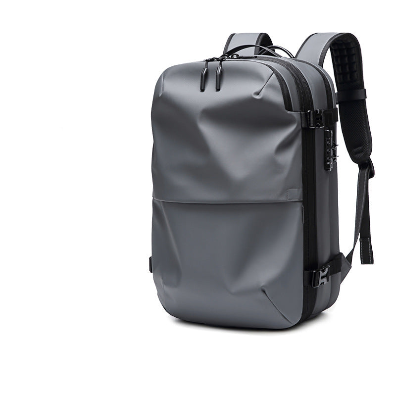Travel Backpack with Compact Water-Resistant Design