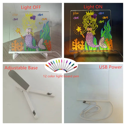 LED Light Up Drawing Board