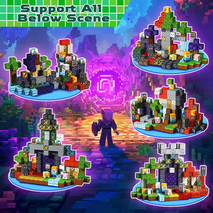 Magnetic Building Blocks Toy Set Kids