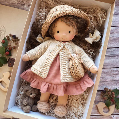 Dolls Handmade Cotton Soft Toy Gift Set