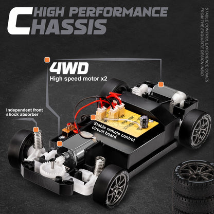 Remote Control Drift Car with Racing Kit