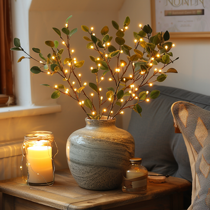 Fairy Lights Decorative Table Arrangement
