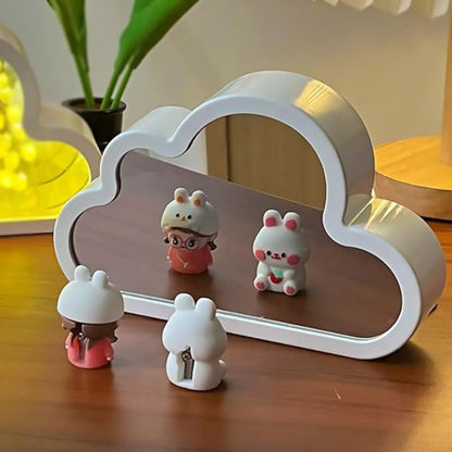 LED Table Lamp Floral Infinity Mirror Light