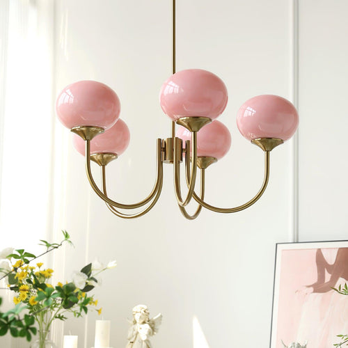 Ceiling Light Modern Brass Chandelier Lamp