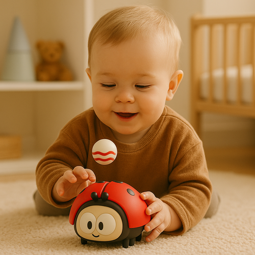 Baby Sensory Floating Ladybird Learning Toy