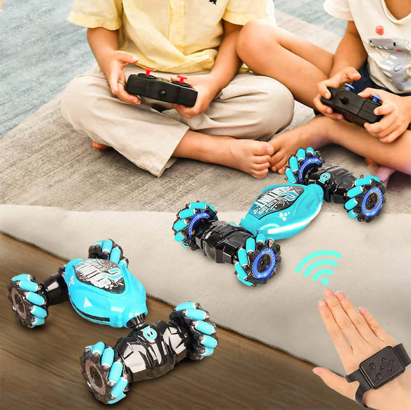 Remote Control Stunt Car with Gesture Sensor
