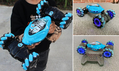 Remote Control Stunt Car with Gesture Sensor