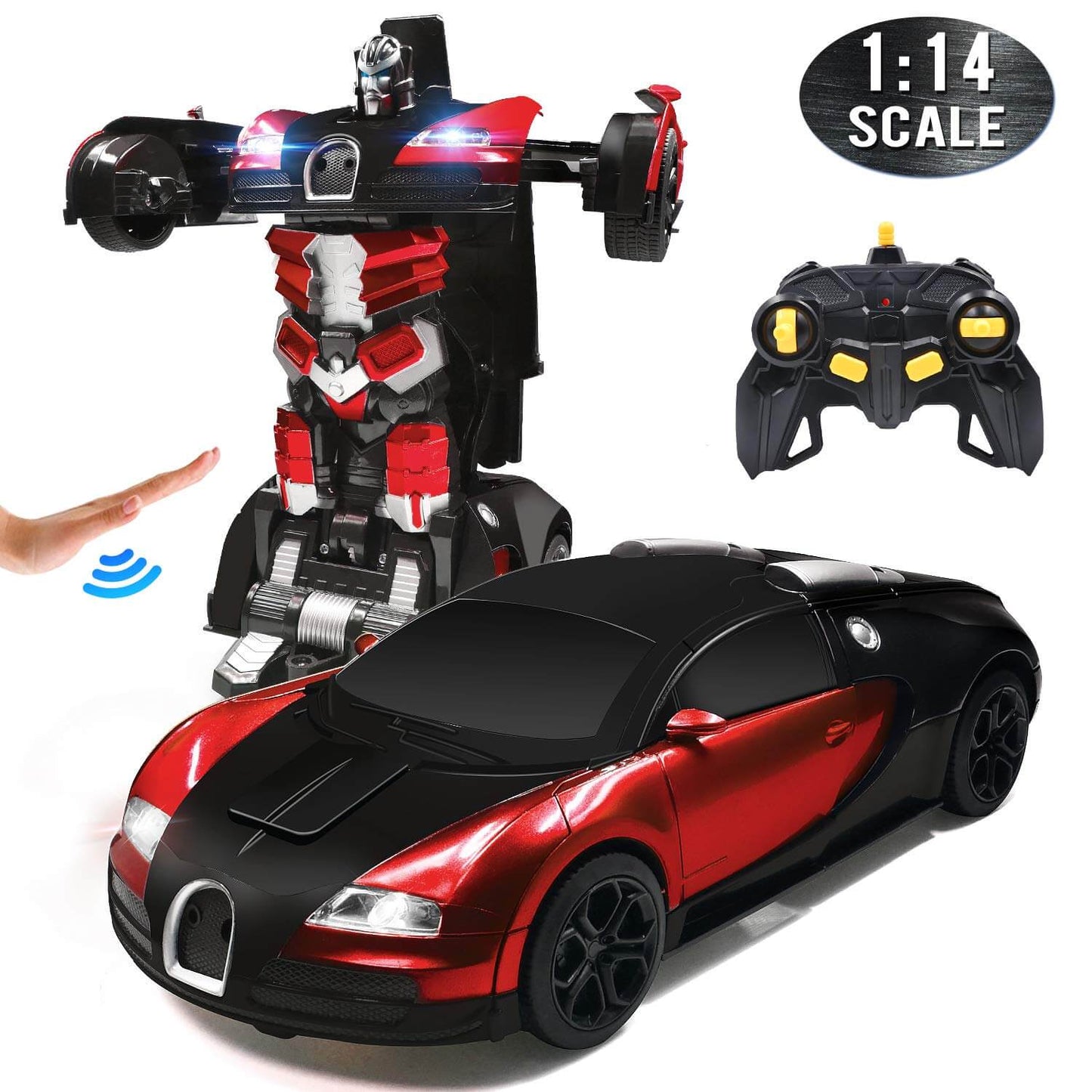 Remote Control Transforming Robot Car Toy