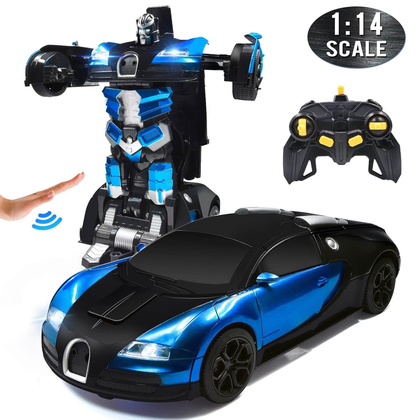 Remote Control Transforming Robot Car Toy