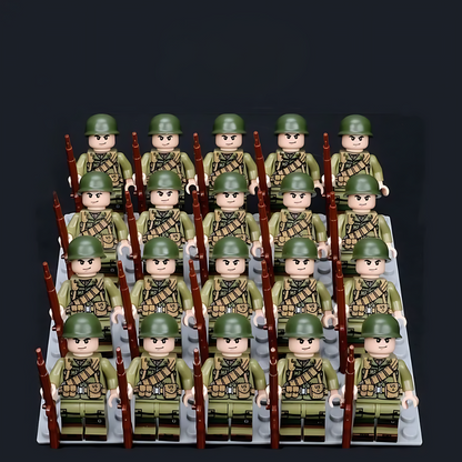 Military Soldier Building Block Toy Set