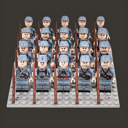 Military Soldier Building Block Toy Set