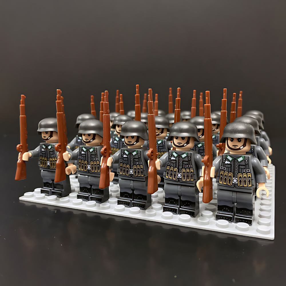 Military Soldier Building Block Toy Set