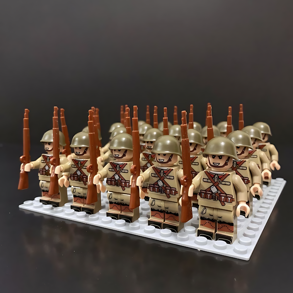 Military Soldier Building Block Toy Set