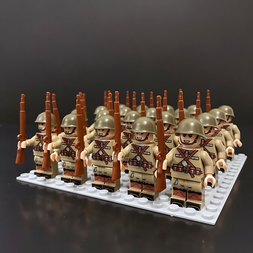 Military Soldier Building Block Toy Set