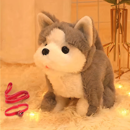 Robot Dog Plush Electronic Walking Toy