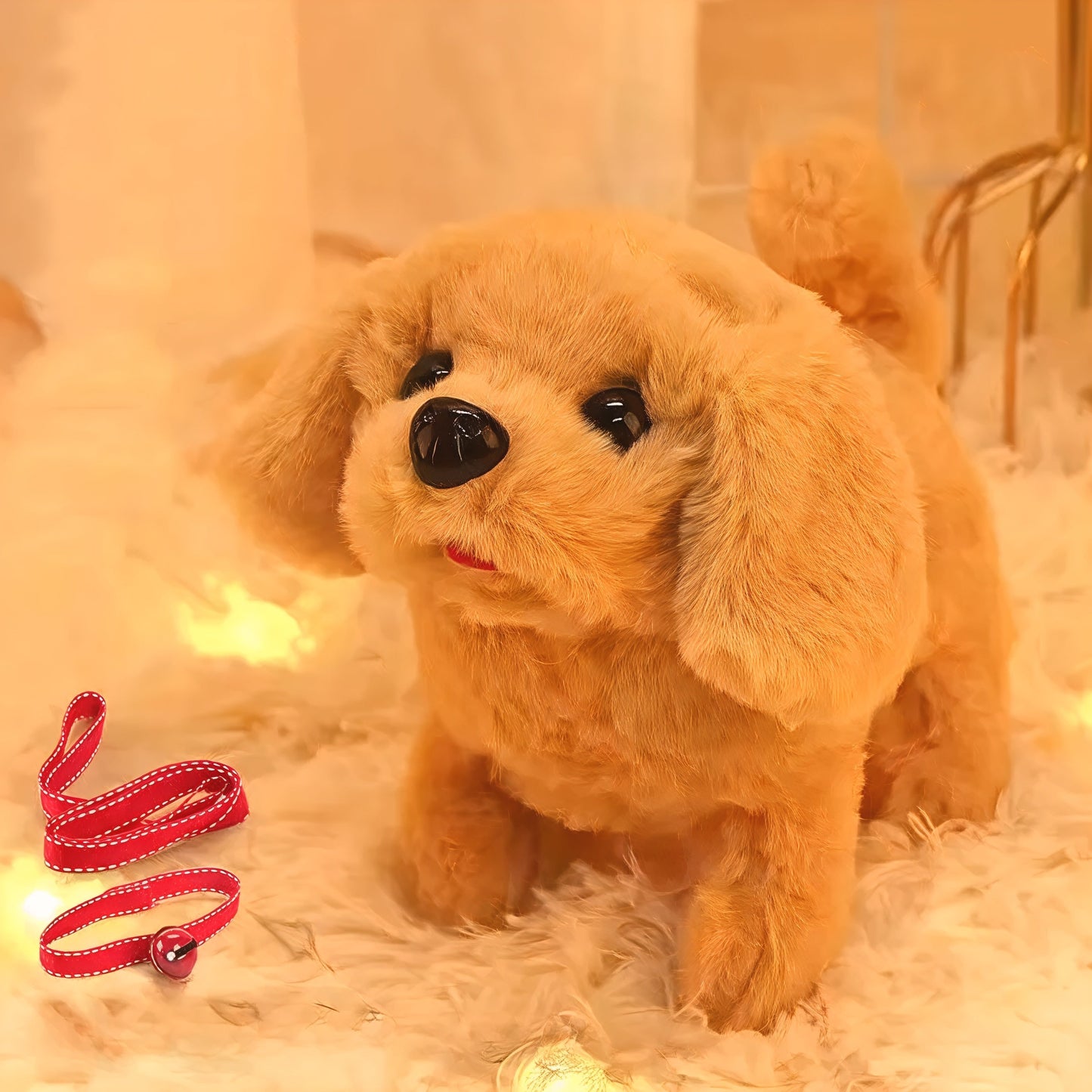 Robot Dog Plush Electronic Walking Toy