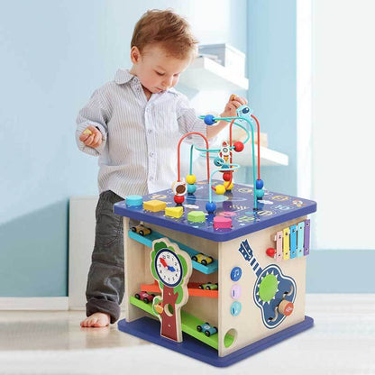 Wooden Kids Activity Learning Play Centre